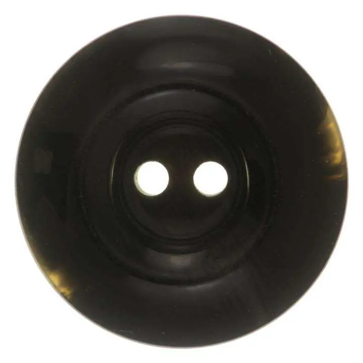 Hochwertig Mantel Knopf KM-34 schwarz grau