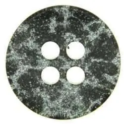 Mantel Knopf schwarz Glitzer KM-7silber Sonderangebot