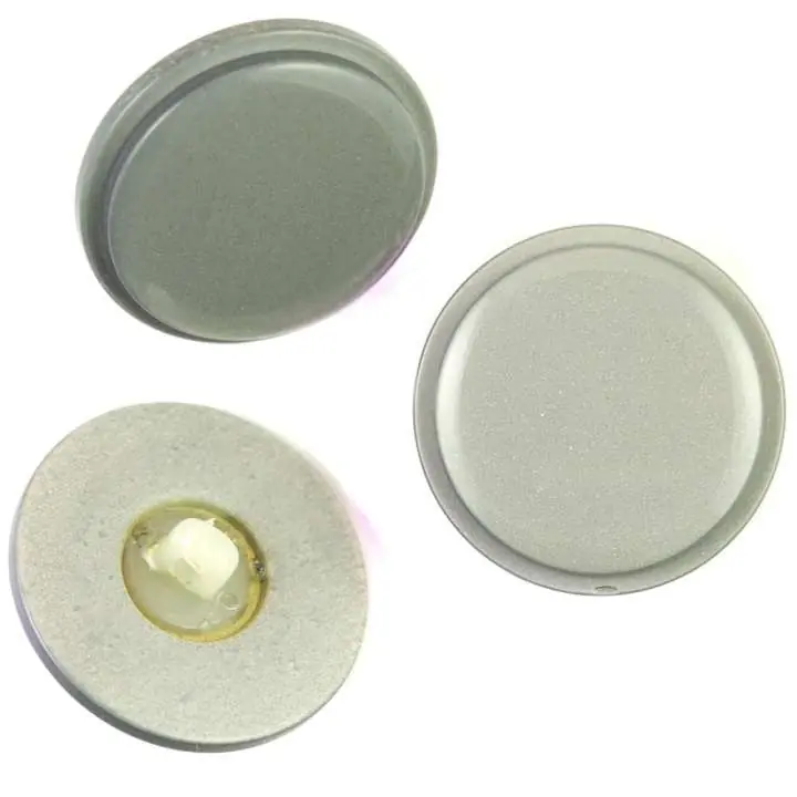 Mantelknopf flach mit Öse KM-70-grau Preis Gesenkt