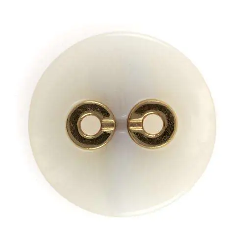 Neu Knopf mit Metalleinsätzen KN-113g