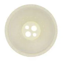 Ab Werk Knopf 4-Loch Creme KN-13 A