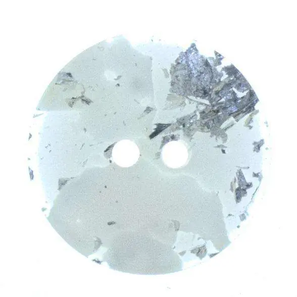 Knopf mit Silber Glimmer KN-29 Aktuell