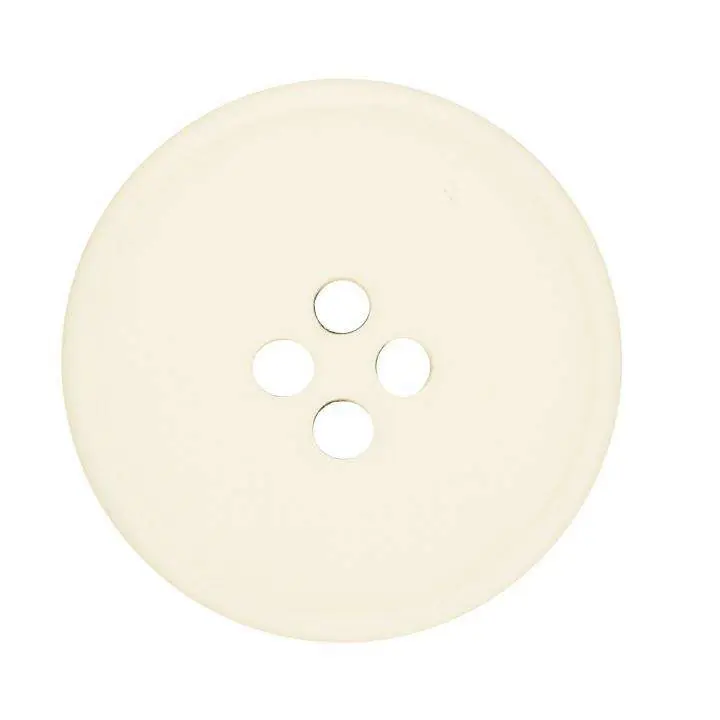 Knopf 4-Loch Creme KN-30 B Echt