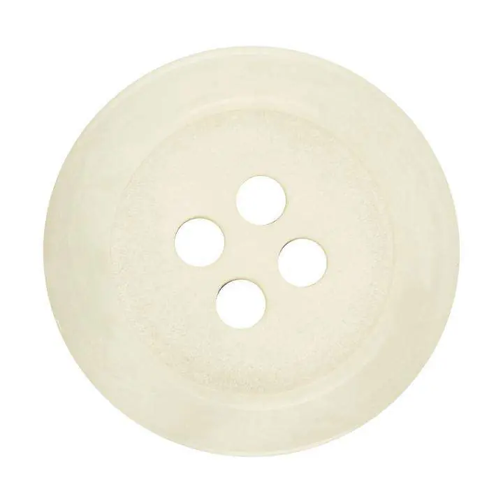 Knopf 4-Loch Creme KN-31 Hochwertig