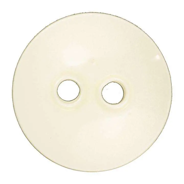 Knopf 2-Loch Creme KN-36 Rabatt
