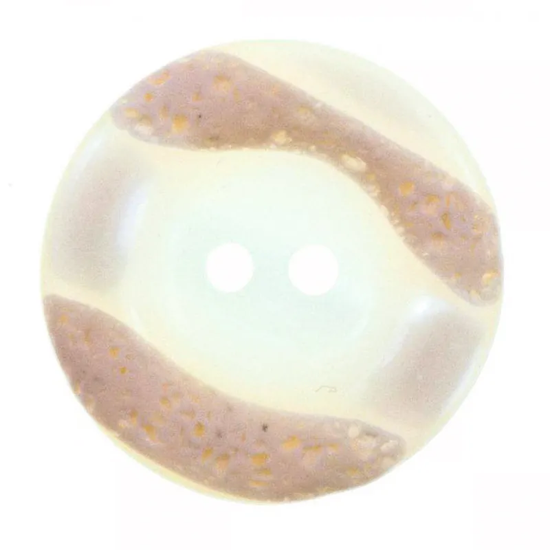 Letzte Chance Knopf glänzend mit Muster KN-75