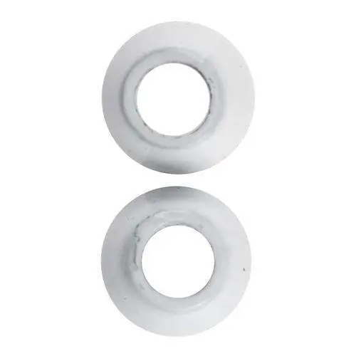 Sichere Zahlung Schlichte Kordelenden KOE-10weiß