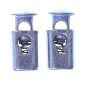 Kordelstopper used Silber Metall KOST-12s Versand Am Gleichen Tag