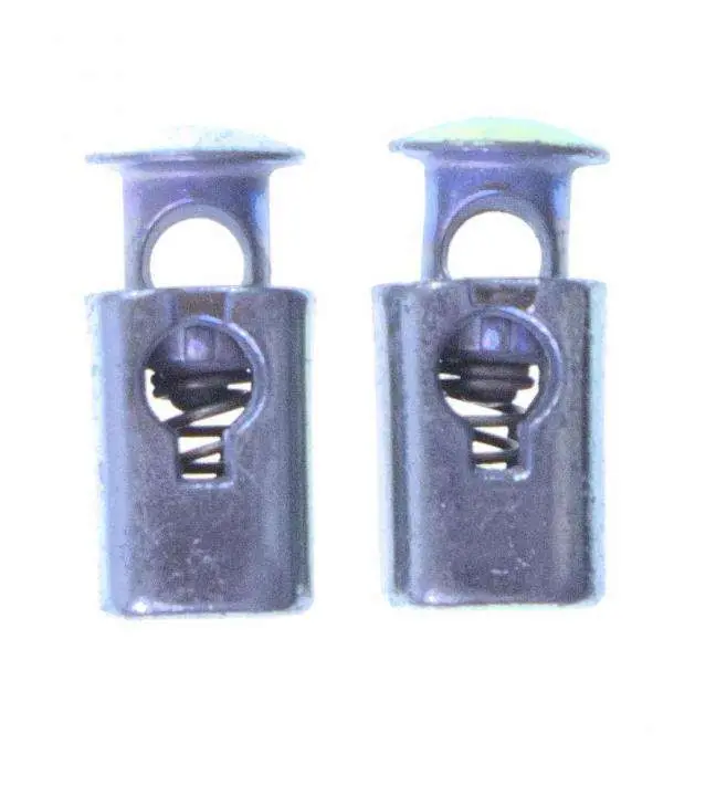 Kordelstopper used Silber Metall KOST-12s Versand Am Gleichen Tag