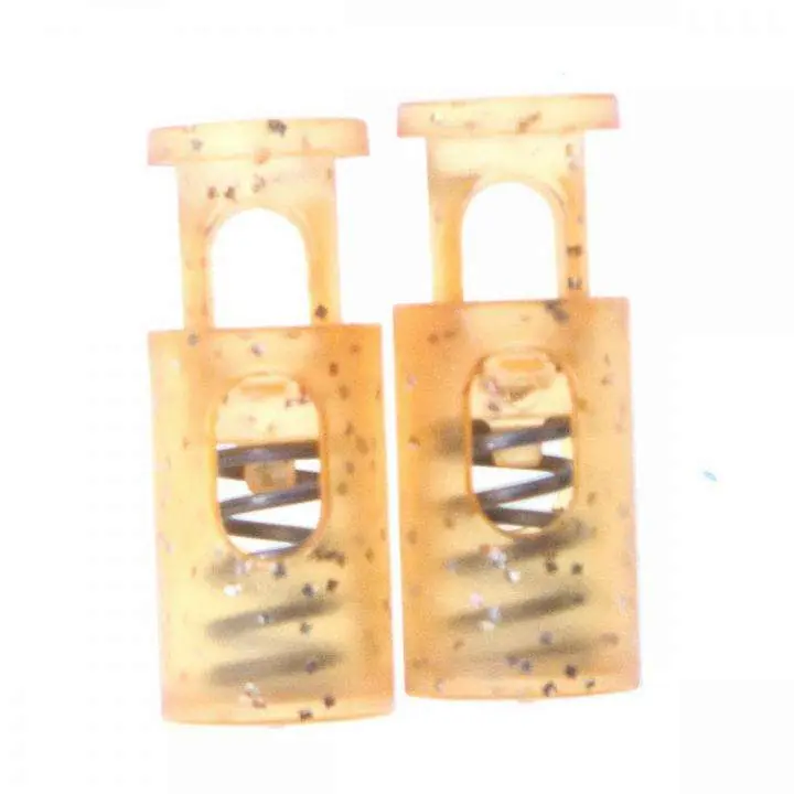 Kordelstopper Transparent. orange KOST-22 Abverkauf