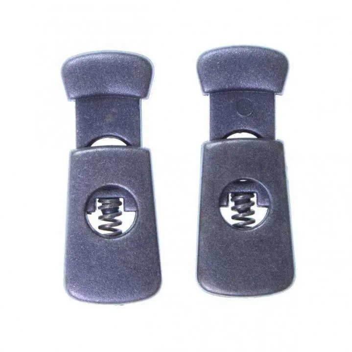 Sofort Bestellen Kordelstopper Kunststoff Silber KOST-28s