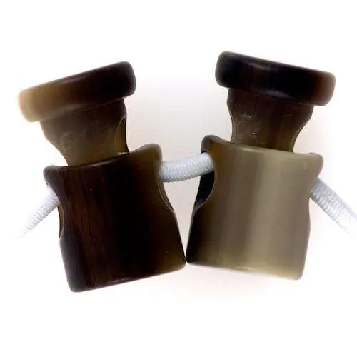 Billig Kordelstopper mit Melierung KOST-3 dbr 20