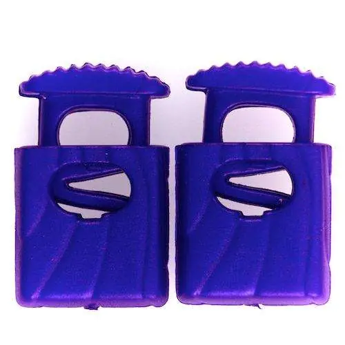 Preiswert Kordelstopper mit feinem Muster KOST-42lila