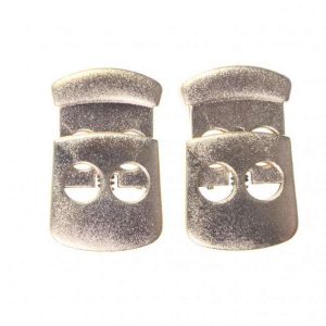 Kordelstopper 2-Loch Kunststoff Gold KOST-7g Gleich Bestellen