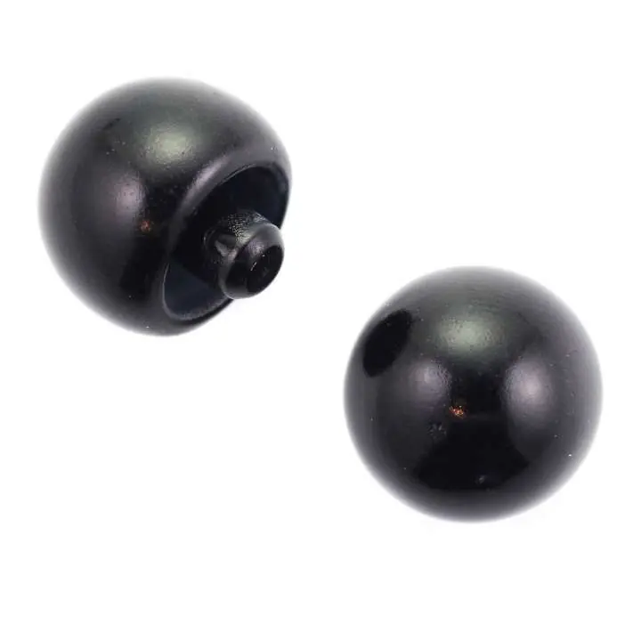 Kostenloser Versand Kugel Knopf schwarz KS-90