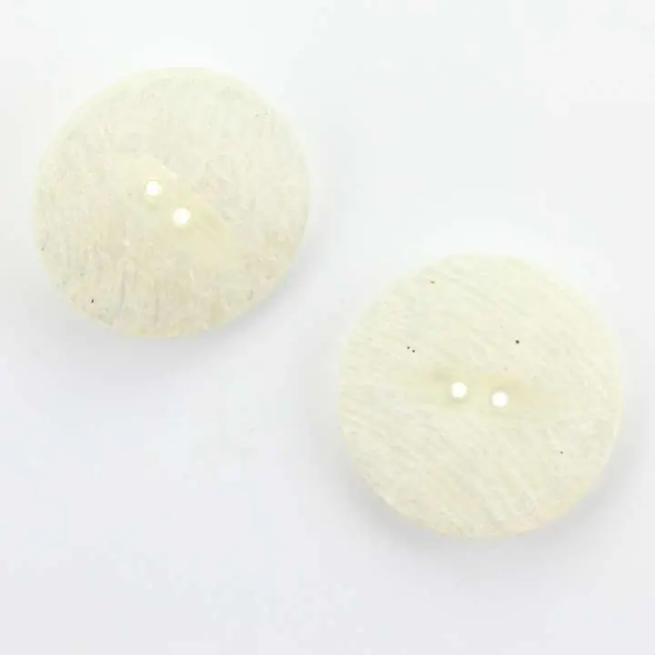 Preisreduziert Knopf creme transpar. KW-30