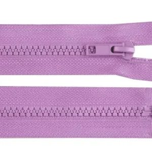 Großhandel 1 Stück Jacken Reißverschluss LAVENDEL LIGHT - 40cm - teilbar