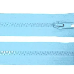 1 Stück Jacken Reißverschluss HELLBLAU - 40cm - teilbar Direktkauf