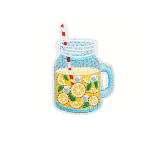 1 Stück – FRESH LIMONADE BÜGELPATCH Top-Seller