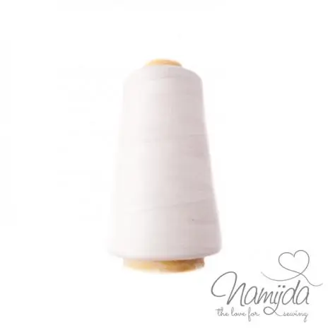 1 Rolle ♥ OVERLOCKGARN NATUR – 2700m ♥ Schnäppchen