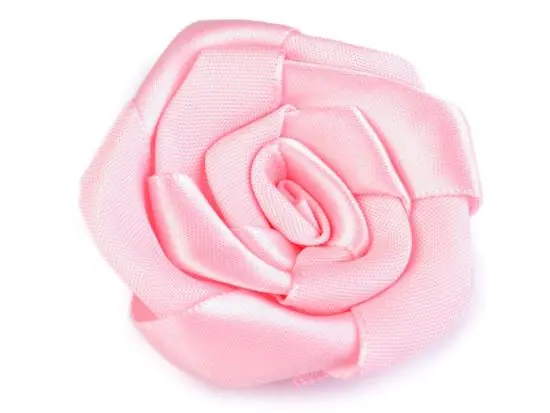 1 Stck. ♥ SATIN RoSE – ROSA – 5,5cm ♥ Geld-Zurück-Garantie