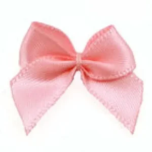 5 ♥ SATIN Schleifchen ROSE ROUGE ♥ Heißes Angebot