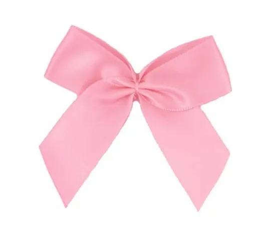 1 Stück – XL SATIN SCHLEIFE – ROSE ROUGE – 6,5cm Garantierte Lieferung