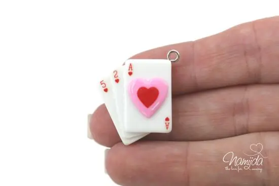 Neuheit 1 Stück – HERZKARTEN DIY ANHÄNGER