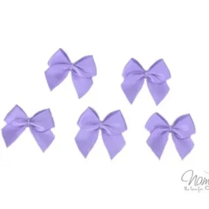 5 ♥ SATIN Schleifchen LAVENDEL ♥ Mega-Angebot
