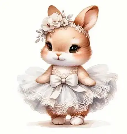 1 Stück – BÜGELBILD OSTERHASE MIT SCHLEIFE 21cm x 19cm Abverkauf