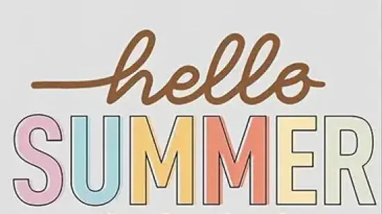 Direkt Vom Hersteller 1 Stück – BÜGELBILD HELLO SUMMER 16cm x 10cm