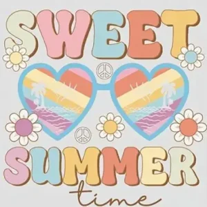 Online Kaufen 1 Stück - BÜGELBILD SWEET SUMMER 16cm x 13cm