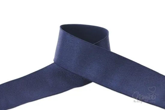 1 MTR. Soft SCHIMMER Gummiband 30mm – NAVY Mega-Angebot