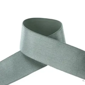 1 MTR. Soft SCHIMMER Gummiband 30mm - DUSTY MINT Garantierte Lieferung