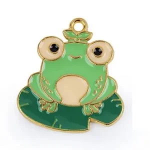 1 Stück - FRoSCH ANHÄNGER - GOLD Preisreduziert