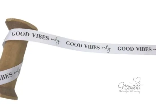 Letzte Chance 1 MTR – EIGENPRODUKTION HOODIE SATINBaND – GOOD ViBES only