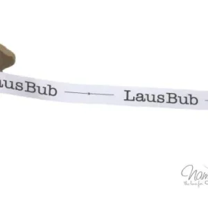 1 MTR - EIGENPRODUKTION HOODIE SATINBaND - LausBub Bestpreis