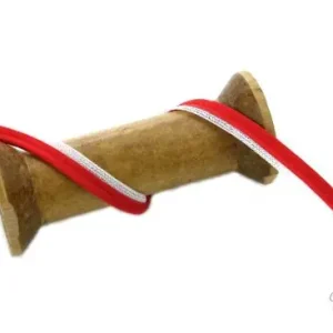 1 MTR. ♥ PASPELBAND ROT Im Trend