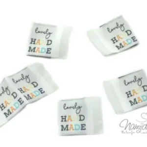 Bestseller 5 STCK. ♥ NAMIJDA EP WEBETIKETTEN - lovely HAND MADE ♥