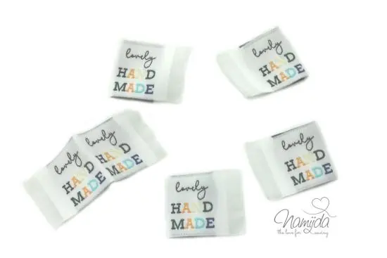 Bestseller 5 STCK. ♥ NAMIJDA EP WEBETIKETTEN – lovely HAND MADE ♥