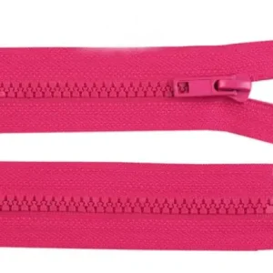 1 Stück Jacken Reißverschluss PINK - 60cm - teilbar Super-Preis