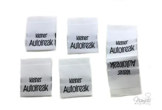 5 STCK. ♥ NAMIJDA EP WEBETIKETTEN – KLEINER AUTOFREAK ♥ Neu Im Sortiment