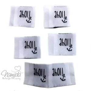 Top-Qualität 5 STCK. ♥ NAMIJDA EP WEBETIKETTEN - AHOI ♥