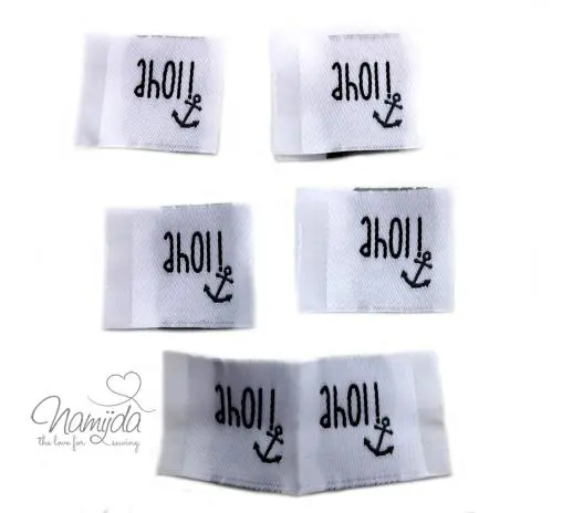 Top-Qualität 5 STCK. ♥ NAMIJDA EP WEBETIKETTEN – AHOI ♥