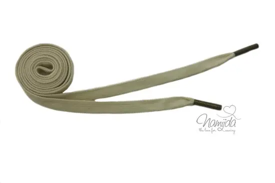 Letzte Chance 1 STüCK – Hoodie Band Flach – CREME / KORDELSTOPPER METALL