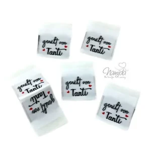 Schnäppchen 5 STCK. ♥ NAMIJDA EP WEBETIKETTEN - genäht von Tanti ♥