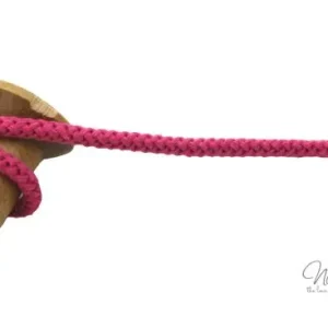 Sonderaktion 1 MTR. ♥ Geflochtene Hoodie Kordel Pink 8mm ♥