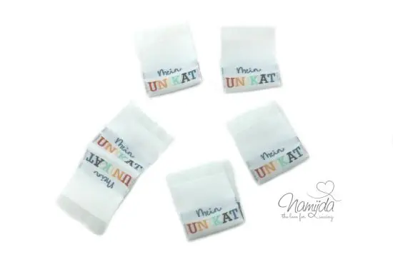 5 STCK. ♥ NAMIJDA EP WEBETIKETTEN – Mein UNIKAT ♥ Direkt Vom Hersteller