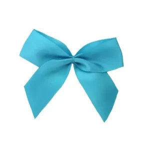 Limited Edition 1 Stück - XL SATIN SCHLEIFE - TÜRKIS - 6,5cm -