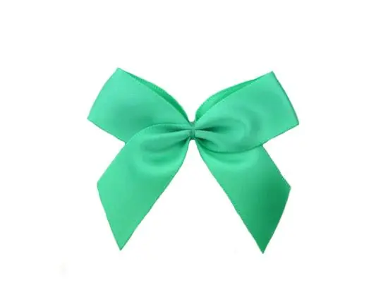 1 Stück – XL SATIN SCHLEIFE – TROPICAL MINT – 6,5cm – Markenware